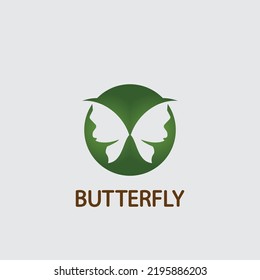 Beauty Butterfly Vector icon design