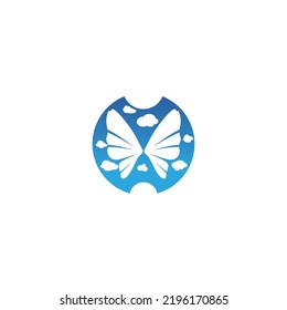 Beauty Butterfly Vector icon design