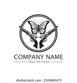 Beauty Butterfly Vector icon design animal