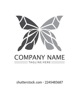 Beauty Butterfly Vector icon design animal