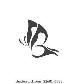 Beauty Butterfly Vector icon design