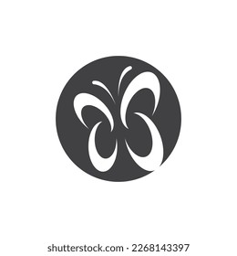 Beauty Butterfly Vector icon design