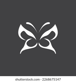 Diseño de iconos de Beauty Butterfly Vector