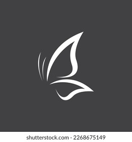Diseño de iconos de Beauty Butterfly Vector