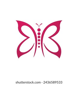 Beauty Butterfly Vector icon design