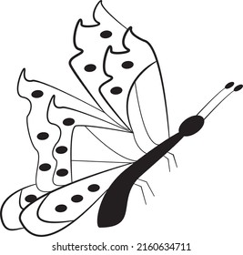 Vorlage für Beauty Butterfly-Vektorgrafik-Logo