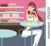 beauty in a cake house