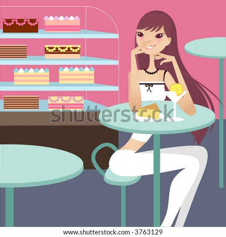 beauty in a cake house