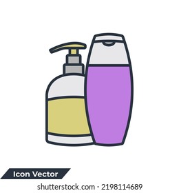 beauty care icon logo vector illustration. Skin Care symbol template for graphic and web design collection
