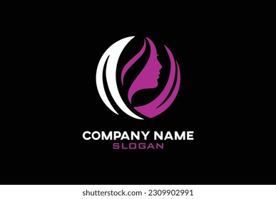 Beauty Care Logo Design Element
