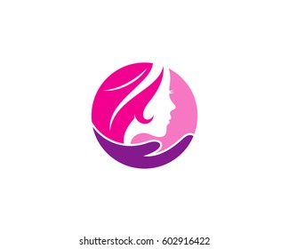 Beauty Care Logo Design Element