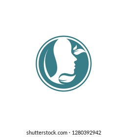 beauty care logo template