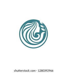 beauty care logo template