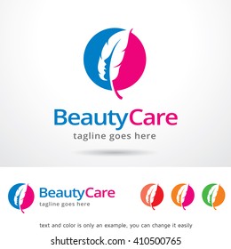 Beauty Care Logo Template Design Vector 