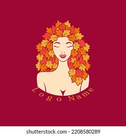 beauty care logo or women's fashion specially designed for your business. Unique and exclusive logo depicts the natural beauty of women

