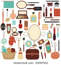 Beauty and care related symbols 2