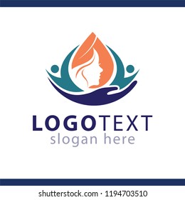 Beauty care and salon Logo vector