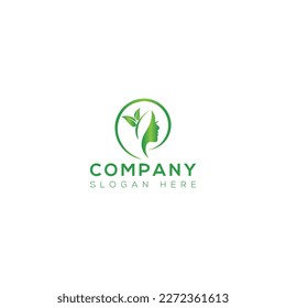 Beauty care vector logo design
