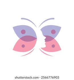 Beauty care , beauty women face logo icon design editable stroke