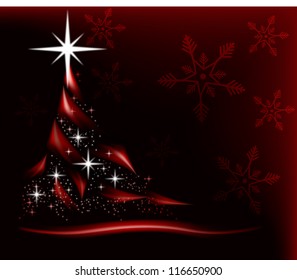 beauty christmas card background