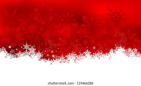  beauty christmas card background with snowflakes 	