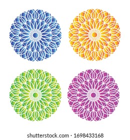 Beauty Circular Ramadhan Gradient Ornament 