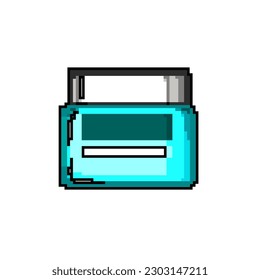 beauty cleansing cream game pixel art retro vector. bit beauty cleansing cream. old vintage illustration