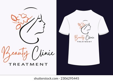 
Beauty clinic tretment ,T-Shirt Design.