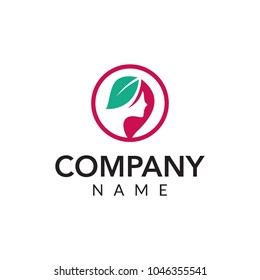 Beauty clinic vector logo icon illustration
