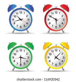 ilustración del vector de reloj de belleza