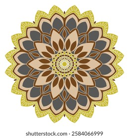 the beauty of colored mandala images for any purpose