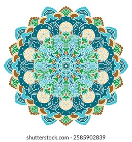 the beauty of colored mandala images for any purpose