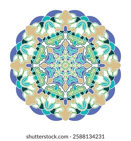 the beauty of colored mandala images for any purpose