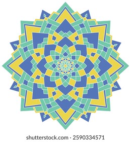 the beauty of colored mandala images for any purpose