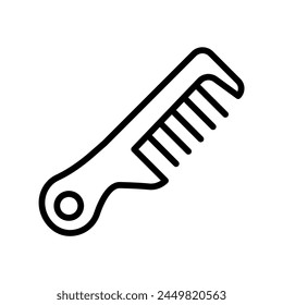 Beauty Comb icon, comb, hair, grooming, beauty, editable vector, pixel perfect, illustrator ai file