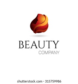 Beauty company logo. Vector