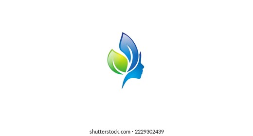 beauty company vector icon logo