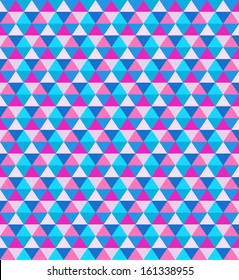 Beauty concept retro style polygonal pattern, honeycomb textile texture