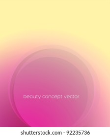 beauty concept soft background