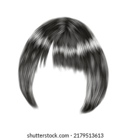 Beauty concept of women's hairstyle.