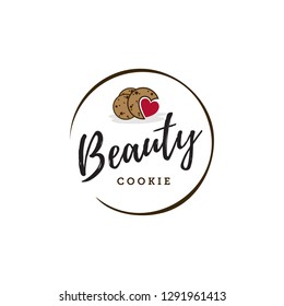 beauty cookies logo design