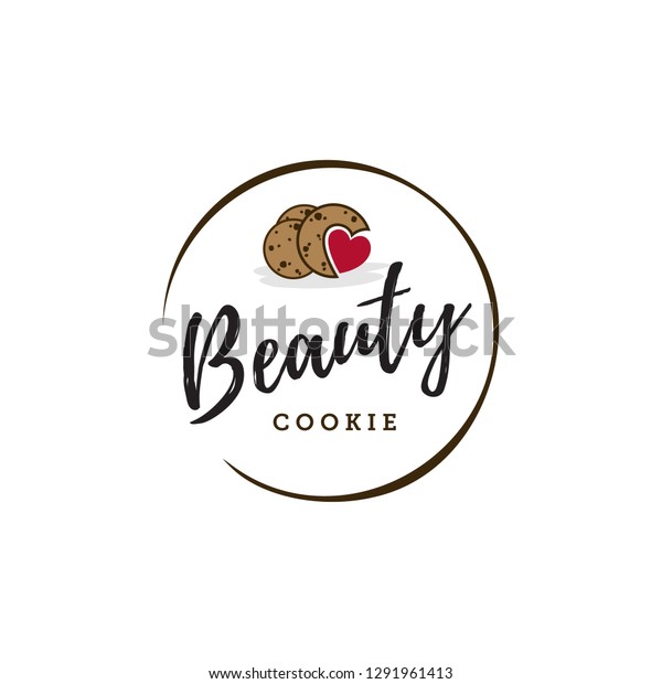 beauty cookies logo
design