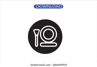 beauty cosmetic icon or logo isolated sign symbol vector illustration - high quality black style vector icons.