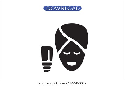beauty cosmetic icon or logo isolated sign symbol vector illustration - high quality black style vector icons.