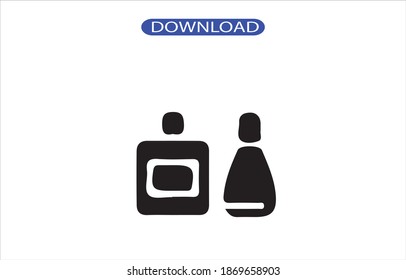 beauty cosmetic icon or logo isolated sign symbol vector illustration - high quality black style vector icons.