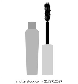 Beauty cosmetic make up vector shape