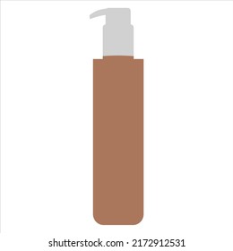 Beauty cosmetic make up vector shape