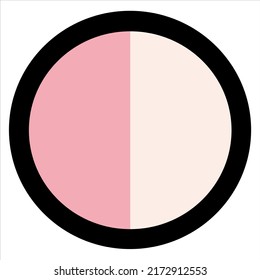 Belleza cosmética maqueta vectorial