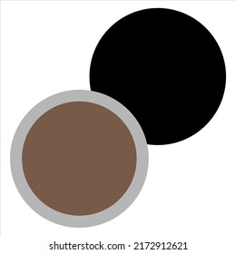 Beauty cosmetic make up vector shape