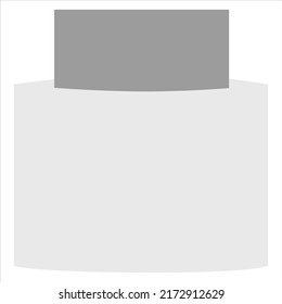 Beauty cosmetic make up vector shape